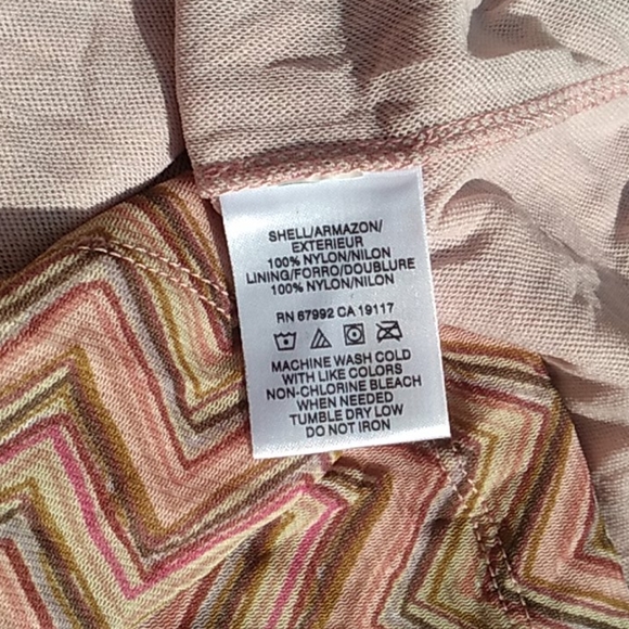 Sigrid Olsen Vee Neck Blouse Knit TOP  Geometric Print  Sz 2X - Picture 9 of 15